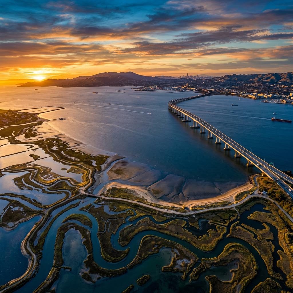 Hayward Bay Area Shoreline